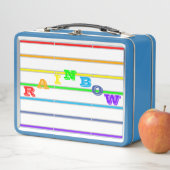 Ik hou van regenbogen strepen (In situ)