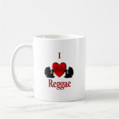 Ik hou van Reggae Koffiemok (Links)