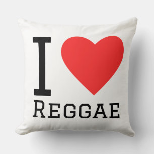 Ik hou van reggae kussen