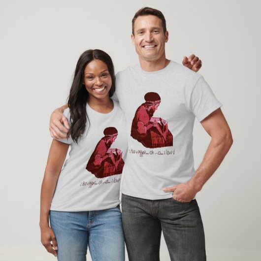 Ik hou van reggae... t-shirt (Unisex)