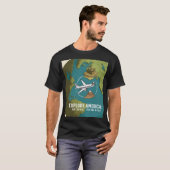 Ik hou van reizen T-shirt (Voorkant volledig)
