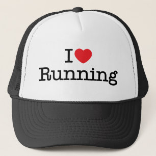 Ik hou van rennen trucker pet