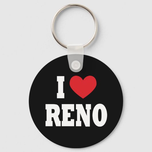 Ik hou van Reno sleutelhanger (Voorkant)