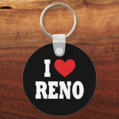 Ik hou van Reno sleutelhanger (Voorkant)