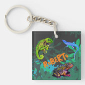 Ik hou van reptielen sleutelhanger (voorkant)