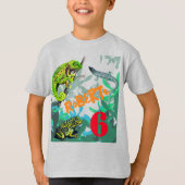 Ik hou van reptielen verjaardag! T-Shirt (Voorkant)