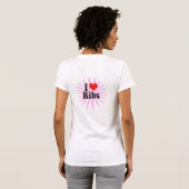 Ik hou van ribben t-shirt (Achterkant volledig)