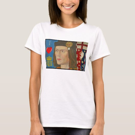 Ik hou van Richard III T-shirt (Voorkant)