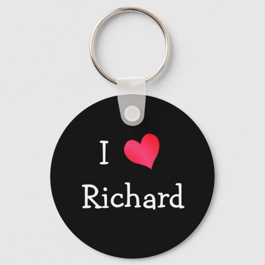 Ik hou van Richard Sleutelhanger (Voorkant)