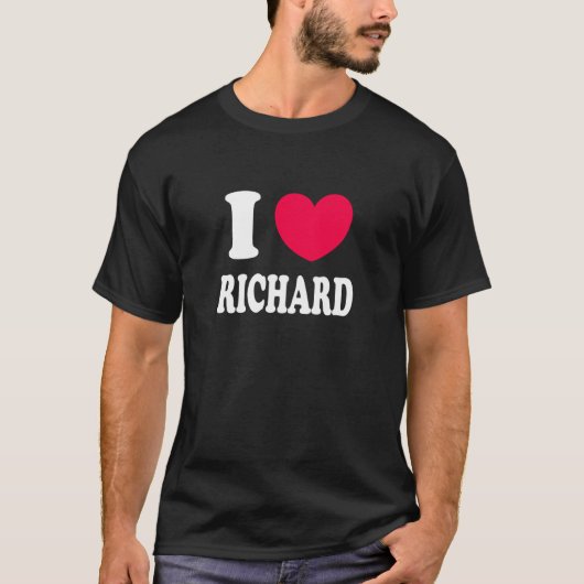 Ik hou van Richard T-shirt (Voorkant)