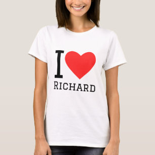 Ik hou van richard t-shirt