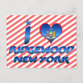 Ik hou van Ridgewood, New York Briefkaart (Voorkant)