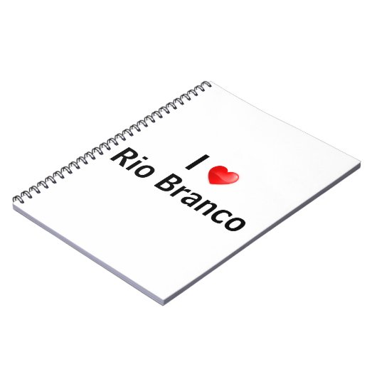 Ik hou van Rio Branco Notitieboek (Linkerzijde)