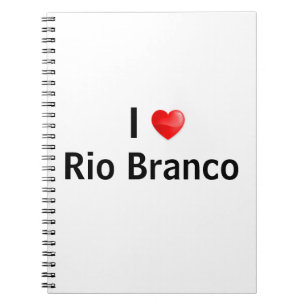 Ik hou van Rio Branco Notitieboek