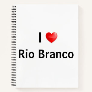 Ik hou van Rio Branco Notitieboek
