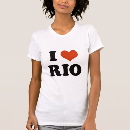 Ik hou van Rio De Janeiro T-shirt (Voorkant)
