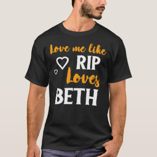 Ik hou van Rip houdt van Beth Yellowstone Classic  T-shirt