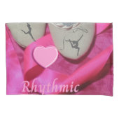 Ik hou van ritmische gymnastiek kussen kussensloop (Voorkant)