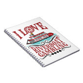 Ik hou van Riverboat Gambling Notitieboek (Rechterzijde)