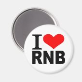 Ik hou van RnB Magneet (Voorkant / Achterkant)
