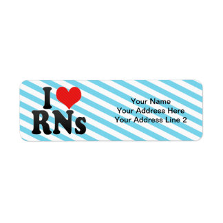Ik hou van RN's Etiket