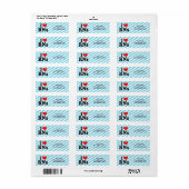 Ik hou van RN's Etiket (Full Sheet)