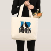 Ik hou van Roadtrips! Grote Tote Bag (Voorkant (product))