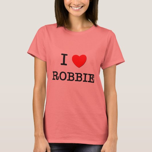 Ik hou van Robbie T-shirt (Voorkant)