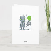 Ik hou van robots kaart (Achterkant)