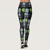 Ik hou van robots leggings (Achterkant)