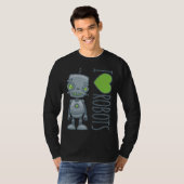 Ik hou van robots t-shirt (Voorkant volledig)