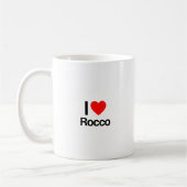 ik hou van rocco koffiemok (Links)