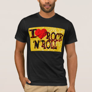 Ik hou van rock and roll t-shirt