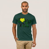 Ik hou van rock and roll t-shirt (Voorkant volledig)