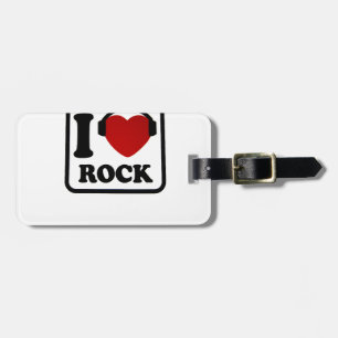 Ik hou van Rock Bagagelabel