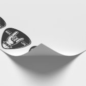 Ik hou van rock cadeaupapier (Hoek)