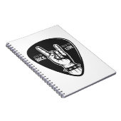 Ik hou van rock notitieboek (Rechterzijde)