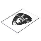 Ik hou van rock notitieboek (Linkerzijde)