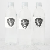 Ik hou van rock waterfles etiket (Flessen)