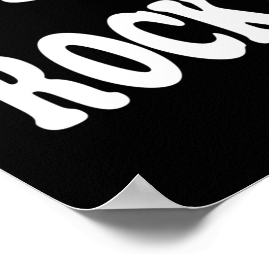 Ik hou van Rockabilly Poster (Hoek)