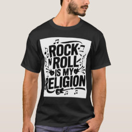 Ik hou van rockmuziek t-shirt