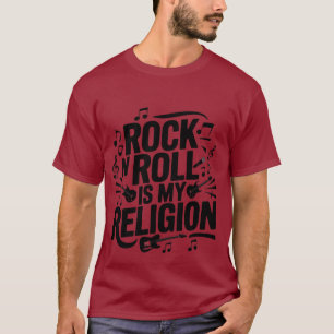Ik hou van rockmuziek t-shirt