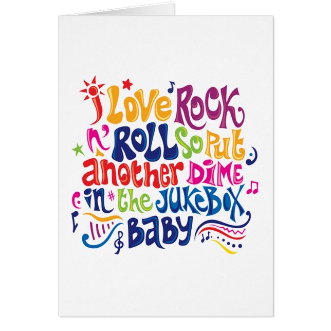 Ik hou van rock'n roll (Voorkant)