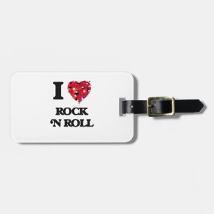 Ik hou van Rock'N Roll Bagagelabel