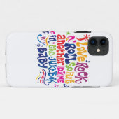 Ik hou van rock'n roll Case-Mate iPhone case (Achterkant (horizontaal))