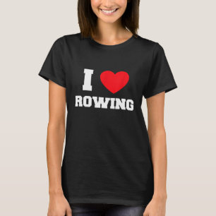 Ik hou van roeien 5 t-shirt