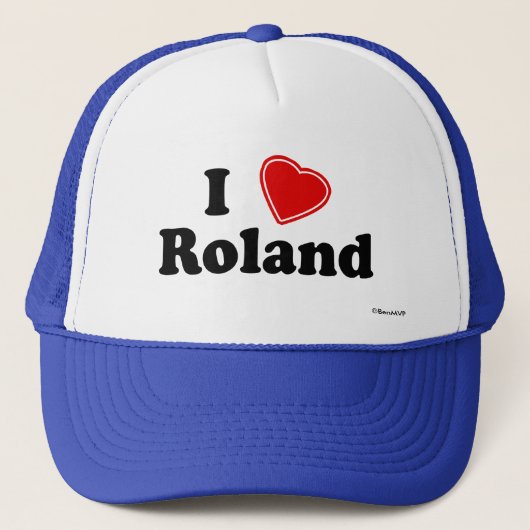 Ik hou van Roland Trucker Pet (Voorkant)