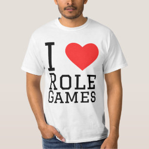 Ik hou van rollenspellen t-shirt