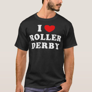 Ik hou van Roller Derby I Heart Roller Derby T-shirt