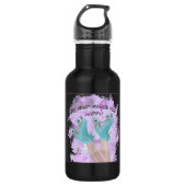 Ik hou van rolletjes. waterfles  (Voorkant)